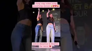 Julia Barreto and Bianca De Vera nag samang Sumayaw ang Cute #ytshorts #dancing