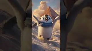 Fluffy Pengu: The Desert Dunes World | Cute Penguin Adventure