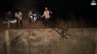 Two Leopards Rescued from a  Water Tank