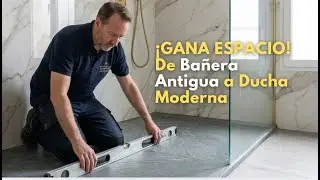 &iexcl;GANA ESPACIO! 🚿 De Ba&ntilde;era Antigua a Ducha Moderna en Barcelona