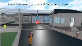 Roblox Prison Life How To Escape and Find Criminal Base
