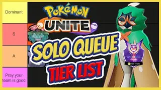 *NEW* Pokemon UNITE SOLO QUEUE Tier List