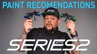 Series 2 Basecoat recommendations from Anest Iwata