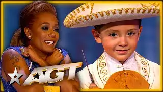 The TINIEST Mariachi Dancer EVER on America's Got Talent!