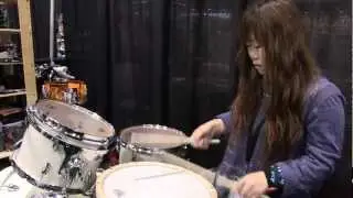 Chiiko【D_Drive】's Demonstration ＠Gaai Drums NAMM2013 ~20