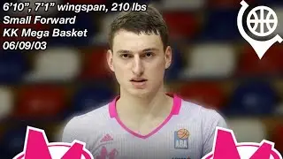 Nikola Jovic - KK Mega Basket - Scouting Report