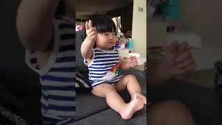 Cute Baby Talking Non-Stop
