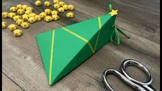 How to Make a Triangular Gift Box | Easy DIY Paper Gift Box Idea