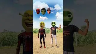 Spider 🕷️man correct head matching funny magical | Kinemaster editing | #shortsfeed #viral #shorts