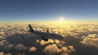Wild Crosswind Landing at Gatwick! Fenix A320 | MSFS2024