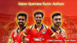 TNPL Promo remix with Salem Spartans | Video Courtesy : @TamilVistas  | TNPL 2021