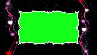 video frame green screen || wedding frame || green screen video frame style || Real Wedding FX |230