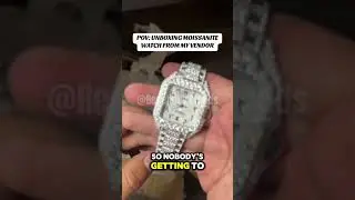 Moissanite jewelry supplier + free reselling guide link in bio lock in #unboxing #moissanite #pov