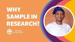 Why sample in research - statistics in research (Video 2.1.1)