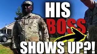 Military Guy Catches A FELONY Leaving For Work?! 🤯🚓