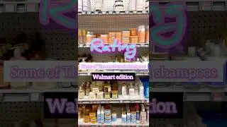 Rating some of the most used shampoos at Walmart pt.1 #curlyhair #haircare #walmart #shampoo