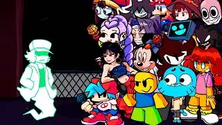 RELEASE but Every Turn a Different Character Sings 🎶 (FNF Release but Everyone Sings It)