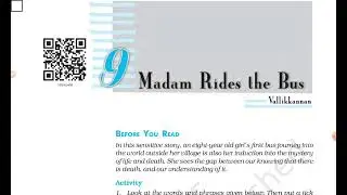 Class10th English Chapter 9 Madam Rides the Bus Part 1 full explanation  हिंदी मे