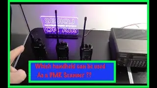 Which radio can be used as a DMR scanner??
