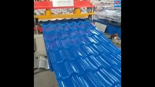 Metal Roofing Manufacturing| Metal roofing Machine| How it's Made| Roof Sheets Making| #Skillytech