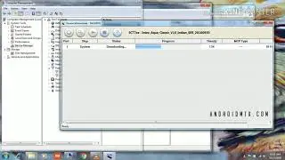 Intex Aqua Classic flashing