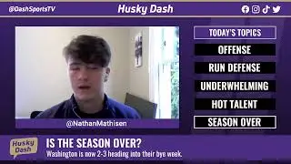 Another disappointing loss | Husky Dash - October 3, 2021