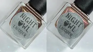 Swatch This!: Little Owlet Duo (Night Owl Lacquer)