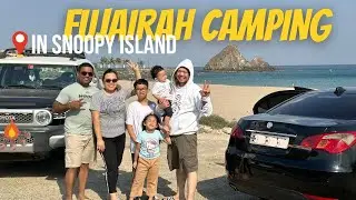 FUJAIRAH CAMPING WITH FRIENDS| OUR FIRST TIME IN SNOOPY ISLAND| VLOG#91|arenvlogs🇵🇭🇮🇳