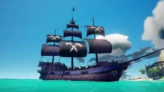 Barbossa1978 shows you that Sea of Thieves 🔥🌋Seared Forsaken Ashes🔥🌋 Ship Set