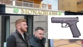 Ross Monaghan and Eddie Lyons jr gunned down out in Spain.
