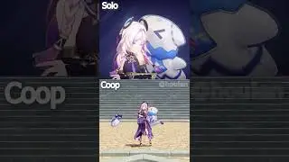 Solo vs Co-op All Cryo Characters Burst #genshinimpact #hoyocreators