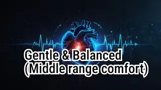 Gentle & Balanced (Middle range comfort) | Still simple ratios, slightly brighter but not harsh | he