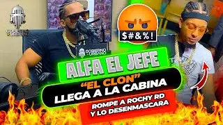 ALFA EL JEFE LLEGA A LA CABINA DEL GOBIERNO URBANO/ HABLA DE SU GIRA MUNDIAL Y ROMPE A ROCHY RD