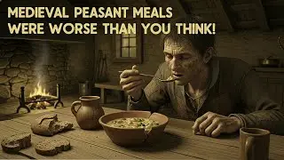 Medieval Peasant Meals Were Worse Than You Think! | Peasant Food Secrets | Medieval Peasant Eating