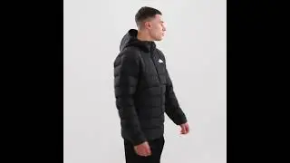 THE NORTH FACE Shiny Aconcagua Padded Down Jacket Hooded TNF Black Men | FootAsylum