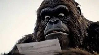 Bigfoot Tries Human Jobs: Mailman & Lawn Mowing FAIL!