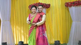 Dhaga Dhaga Couple Dance | Easy couple dance Steps | Couple dance on marathi song