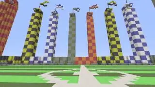 Minecraft Hogwarts Update #1 - Quidditch Pitch