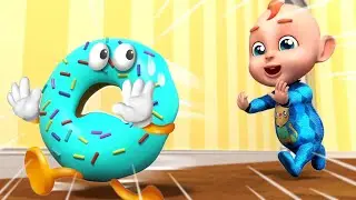 Learn Colors with Donuts | ABC Song, Numbers Song, Colors Song | Rosoo Nursery Rhymes & Kids Songs