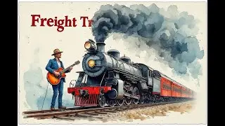Fingerstyle Guitar, Get Rollin' With Freight Train ! The ragtime and country blues classic!