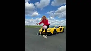 Freestyle Football World Champion Shows Off Tricks With Expensive Car - 1196777