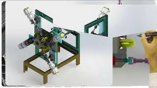 Futuristik Tasarım ile Ferforje Soğuk Hadde Makinesi (EMBOSE04)