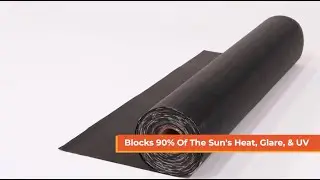 90% Solar Screen | Blocks 90% Of The Sun's Heat, Glare, & UV | Metro Screenworks