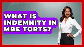 What Is Indemnity In MBE Torts? - Law School Prep Hub