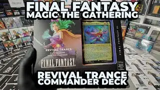 Final Fantasy - Magic The Gathering Revival Trance Commander Deck Unboxing. #unboxing  #tcg
