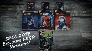 LEGO SDCC 2019 Exclusives Unboxing & Build