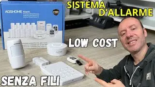 Kit ALLARME per LA CASA SENZA FILI LOW COST FACILE DA INSTALLARE AGSHOME ALARM I Recensione