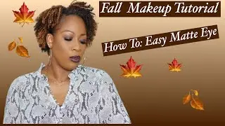 Easy Matte | Fall Makeup Tutorial 2020 | Smokey Eye For Beginners | Lady M Beauty
