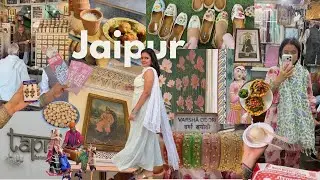 Living my Desicore dreams in JAIPUR : Jutti & jewellery, shopping , old city & what I ate 🚪🦚🦜