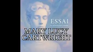 1900 - 1998 | Mary Lucy Cartwright | Pioneer of Nonlinear Dynamics